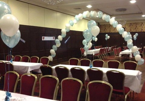 Baby Boys Christening Helium Balloons & Balloon Arch The Red Cow Dublin 12
