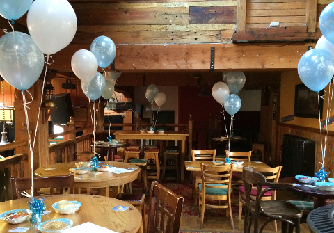 Baby Boys Christening Helium Balloons The Old Mill Tallaght