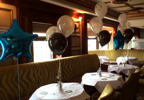 Boys Communion Helium Balloons The Gate Bar Dublin