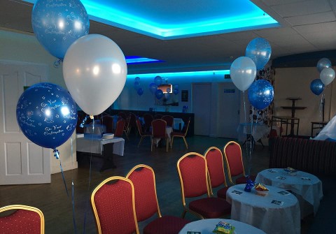 Boys Confirmation Helium Balloons Templeogue Utd Football Club